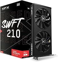 XFX SPEEDSTER SWFT210 RADEON RX 7600 CORE Gaming Graphics Card with 8GB GDDR6 HDMI 3xDP, AMD RDNA™ 3 (RX-76PSWFTFY)