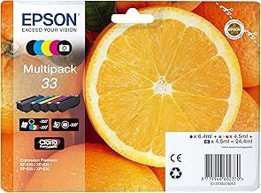 Epson Inkjet Cartridges, Black/Yellow/Magenta/Cyan, Standard Capacity