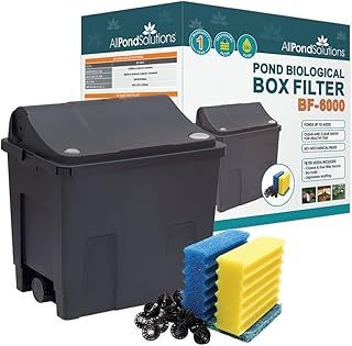 allpondsolutions Small Fish Pond Filter Box - Koi/Goldfish - Garden Ponds up to 6000L