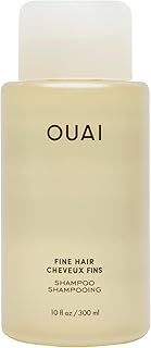 OUAI Fine Shampoo - Volumising Shampoo with Strengthening Keratin, Biotin & Chia Seed Oil for Fine Hair - Delivers Clean, Weightless Body - Paraben, Phthalate & Sulfate Free Hair Care - 300ml