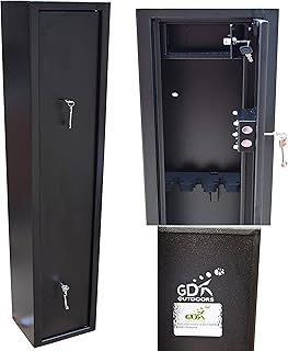 GDK 4 Gun cabinet, 4 shotgun, rifle safe, internal ammo safe
