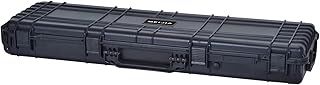 MEIJIA Portable Rolling Waterproof All Weather Hard Rifle Case with Wheels,Customizable Fit Foam Included