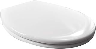 WOLTU Premium Soft Close Quick Release Toilet Seat with Dual Fixing Fittings,White