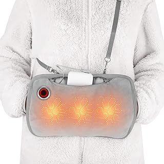 Hand Warmers Rechargeable, Portable Graphene Heated Gloves Handwarmers Bag with 10000MAH Power Bank, 2 Heating Area&3 Heat Modes, Fast Electric Heated Gloves for Women, Kids, Camping&Xmas Gifts