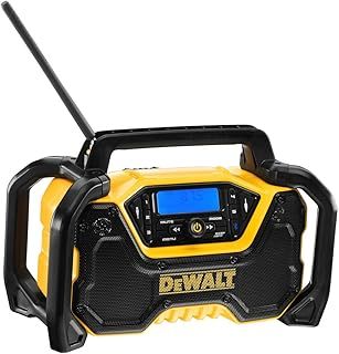Dewalt DCR029 12V-18V Compact Bluetooth Jobsite Radio (Body Only) Yellow