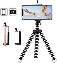 micros2u Mini Travel Octopus Flexible Gorilla Tripod For Camera, Smartphone, iPhone