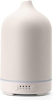 Diffuserlove Ceramic Diffuser 250ml Essential Oil Diffusers Aromatherapy Essential Oil Diffuser for Room Air Diffuser for Home Bedroom Stone Diffuser