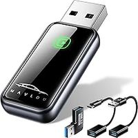 Wireless CarPlay Adapter UK, Stable Fast Mini Carplay Wireless Dongle, Convert Wired to Wireless Car Play, Plug & Play, OTA Upgrade, for iPhone iOS 10+ & Cars with Wired CarPlay (black)