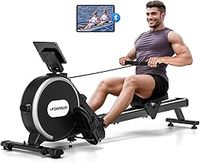 Rowing Machine, DMASUN Magnetic Rowing Machines for Home Gym - 350LB Capacity, Rower Machine with 16 Levels Resistance, Home Fitness Rower with App Compatible & Comfortable Seat Cushion