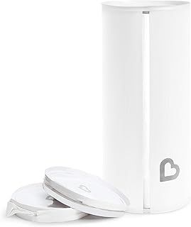 Munchkin Toss Portable Disposable Diaper Pail, 3 Pack, Holds 90 Diapers