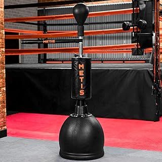 METIS Freestanding Boxing Speed Punchbag | 3in1 Adjustable Speed Bag For Adults & Juniors | Kickboxing, MMA, Martial Arts, Combat Training Tool - Heavy Duty Punch Bag