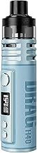 VOOPOO Drag H40 Kit: Compact Design, 40W Output, GENE.TT Chip, PnP Pod Tank, Portable Vaping Solution for Versatile Performance 2mL VOOPOO E Cigarettes Vape Kit (Sky Blue) No Nicotine