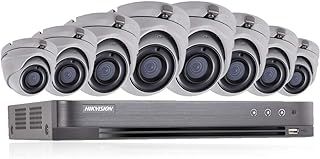 Hikvision 5MP CCTV Security Surveillance System 4K DVR 8CH 2TB H.265+ HIK 5 MP 8 Channel 2.8MM Camera Outdoor Night Vision KIT UK Seller Ds-7208HUHI-K1 Ds-2CE56H1T-ITM (Full Kit + 8 Cameras + 2TB HDD)
