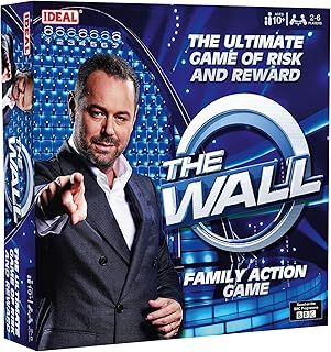 IDEAL | The Wall: The ultimate game of risk and reward | Family TV Show Board Game | For 3+ Players or teams | Ages 10+