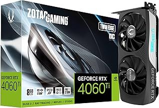 ZOTAC Gaming GeForce RTX 4060 Ti 8GB Twin Edge OC DLSS 3 8GB GDDR6 128-bit 18 Gbps PCIE 4.0 Compact Gaming Graphics Card
