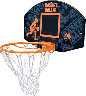 SILVER VALLEY Wall Mount Basketball Hoop Backboard Set For Outdoor and Indoor