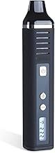 Dry Herb Vaporizer Pathfinder, Portable Herb 2200mAh Battery Full Temperature Control LCD Display Aromatherapy Herbal Evaporator USB Charging, Advanced Temperature (Black) Nicotine Free Empty Device