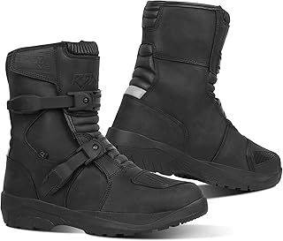 New Motorbike Adventure Boots Basta V2 Genuine Leather Motorcycle Waterproof Off Road On Road Men Women Shoes CE Approved
