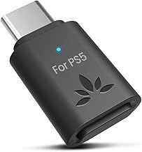 Avantree C81-Gaming - USB C Bluetooth 5.3 Adapter Dongle for PS5 & Gaming Consoles, with Low Latency & aptX-Adaptive, Audio Transmitter to BT Headphones & Earbuds