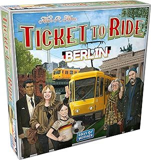 Days of Wonder | Ticket To Ride Berlin | Board Game | Ages 8+ | 2-4 Players | 10-15 Minutes Playing Time