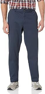 Amazon Essentials Men's Straight-Fit Wrinkle-Resistant Flat-Front Chino Trouser