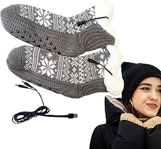 Electric Heated Socks Rechargeable Battery - Heating Socks For Women - Rechargeable 5V Battery Heated Socks For Men And Women, Full Sole Heating Electric Socks For Cycling, Winter Socks For Field