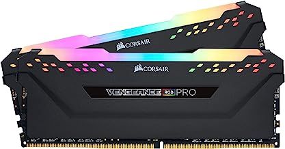 CORSAIR VENGEANCE RGB PRO 32GB (2x16GB) DDR4 3600 (PC4-28800) C18 Desktop Memory – Black