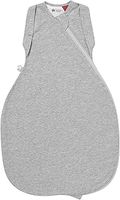 Tommee Tippee Baby Sleeping Bag for Newborns, The Original Grobag Swaddle Bag, Hip-Healthy Design, Soft Cotton-Rich Fabric, 3-6m, 2.5 TOG, Sky Grey Marl