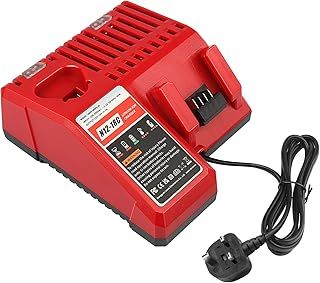 M12&M18FC Dual Battery Charger for Milwaukee,12V-18V 90W Charger Replacement for Milwaukee XC 48-59-1812 48-11-1820 48-11-2402 48-11-1840 48-11-1850 48-11-1852 48-11-2401 Li-ion Tool Battery