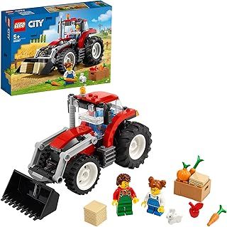 LEGO City Great Vehicles Tractor Toy, Farm Set with Rabbit Figure, Toys for 5 Plus Year Old Kids, Boys and Girls, Educational Learning Toy 60287