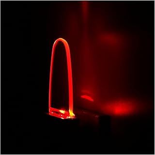 2 Pack LED Night Light, Dusk to Dawn Light Sensor, UK Plug in, Auto On Off Nightlight (Red)