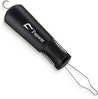 Fanwer Button Hook and Zipper Pull One Hand Buttons aids Button Assist Device