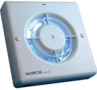 Manrose QF100H 4-inch Quiet Extractor Fan with Integral Humidistat and Timer