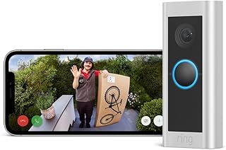 Ring Wired Video Doorbell Pro (Formerly Video Doorbell Pro 2) | Doorbell camera, 1536p HD Video, Head to Toe Video, 3D Motion Detection, Wifi, hardwired | 30-day free trial of Ring Home