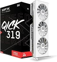 XFX Speedster QICK 319 Radeon RX 7800 XT Core Edition White - 16GB GDDR6, 1x HDMI, 3x DP