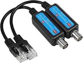 Ethernet Over Coax Adapter Moca Adapter 17×9×3 1Pair 10 100Mbps 1Ch Passive Ip Coaxial Transmitter Receiver Extender For Ip Nvr Camera