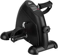 Mini Exercise Bike Pedal Exerciser Resistance Cycle Indoor Gym Office Fit