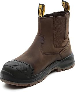 DEWALT East Haven Men's Water Resistant, Leather, Slip On, Dealer Safety Work Boots