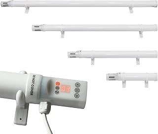 Mylek Tubular Heater 60W - 340mm - Low Energy Tube, Built in Digital Timer, Thermal Cut Out, Mounting Brackets Greenhouse, Garage, Caravan
