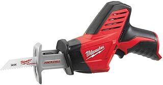 Milwaukee C12HZ-0 M12 Naked Compact Hackzall without Batteries/ Charger,Red