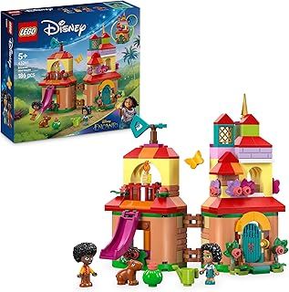 LEGO ǀ Disney Encanto Mini House Building Toy for 5 Plus Year Old Girls, Set Includes Mirabel and Antonio Madrigal Micro Dolls, a Capibara Figure & a Key 43261