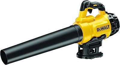 DeWalt - Brushless XR 18V 5Ah Li-ion Blower - DCM562PB-QW - Portable Wireless Electric Blower with Variable Speed - Silent at 65dB - Air Volume 400cfm - Blowing Speed 144 km/h - 3.2 kg