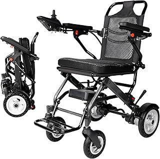 Lightweight Electric Wheelchair for Adults，27lb Lightweight Electric Wheelchairs for Adults,15 Miles Long Range Power Wheelchair Intelligent Motorized Wheelchair for Seniors All Terrain Wheelchairs