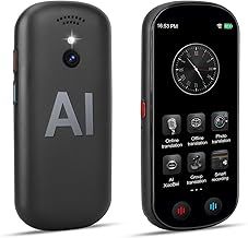 Language Translator Device, Z9 Intelligent AI Voice Translator with 138 Languages for Business, Travel and Meeting, Supports WiFi/Offline/Instant Two-Way Translation, 98% Accuracy, 0.5S Fast Response