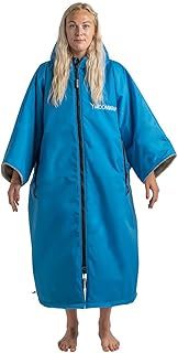 Frostfire Moonwrap - Adult Unisex Changing Robe with Fleece Lining - Waterproof Windproof Oversized Coat