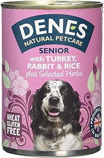 Denes Complete Senior Wet Dog Food Turkey Rabbit and Rice, 12 x 400 g