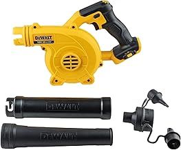 DEWALT DeWalt DCV100 Cordless Blower/Air Broom (18 V, 290 km/h Blowing Speed, Three-Stage Switch, Battery and Charger not included), (DCV100-XE)