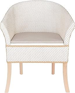 Derby Basketweave Commode, Toilet Chair for Home or Clinic Use, Bedroom Commode with Bucket in Wicker Chair