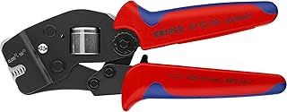 Knipex Self-Adjusting Crimping Pliers for wire ferrules with front loading burnished, with multi-component grips 190 mm 97 53 08