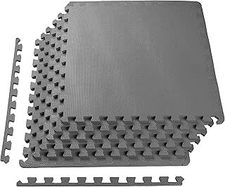 BalanceFrom Puzzle Exercise Mat EVA Foam Interlocking Tiles